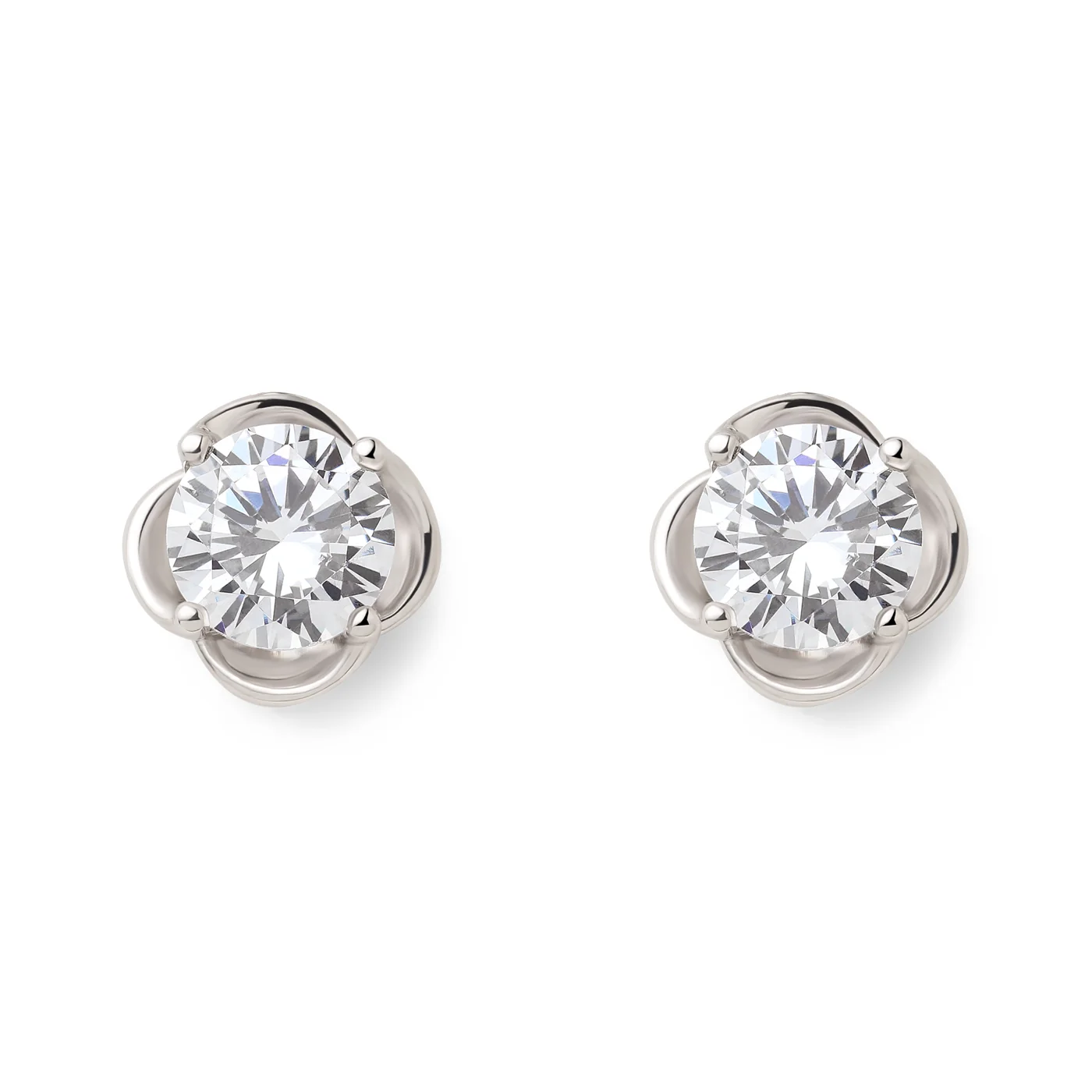 RAUSCHMAYER ear studs and earrings in gold with diamonds