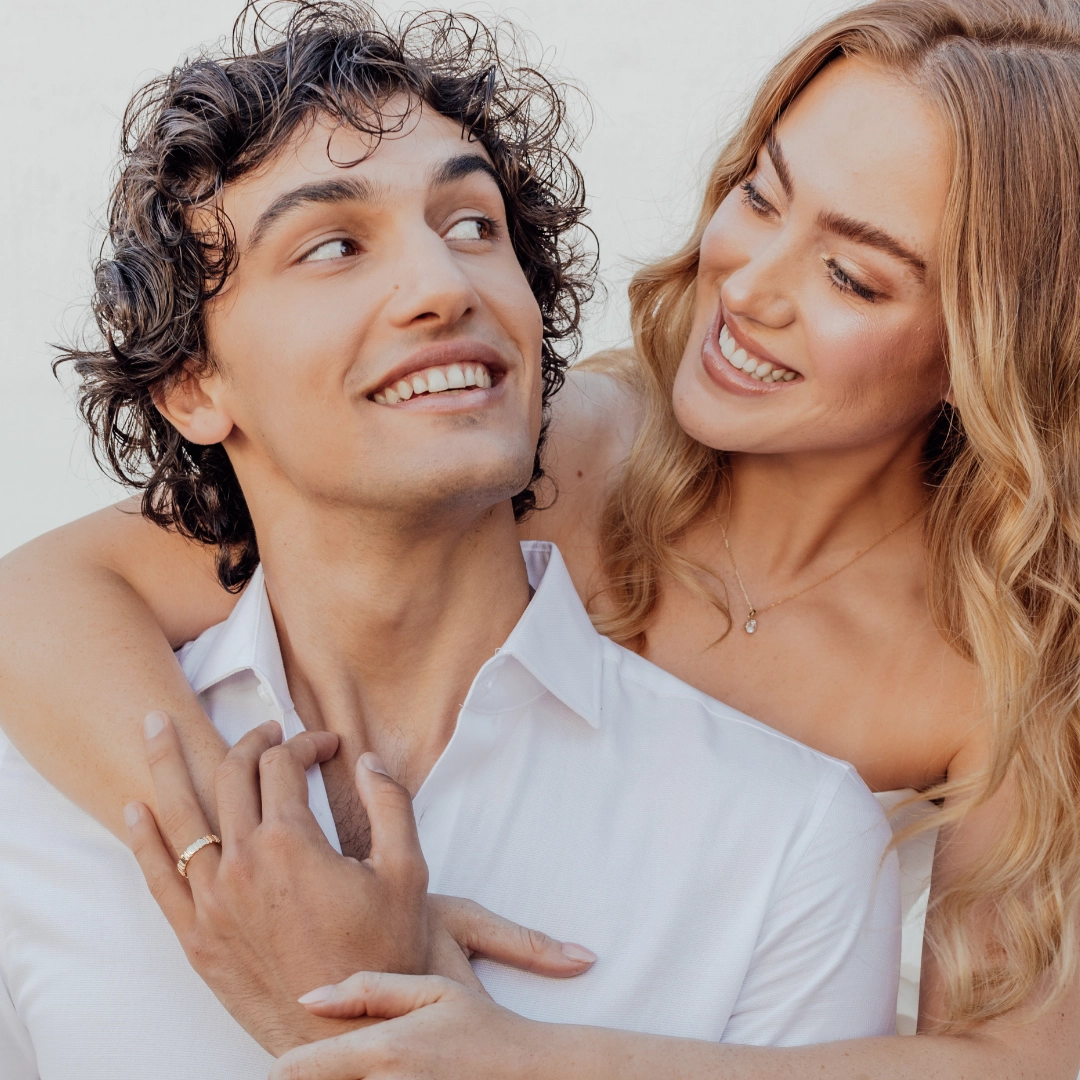 RAUSCHMAYER Light Moments eternity ring — diamonds catching every angle